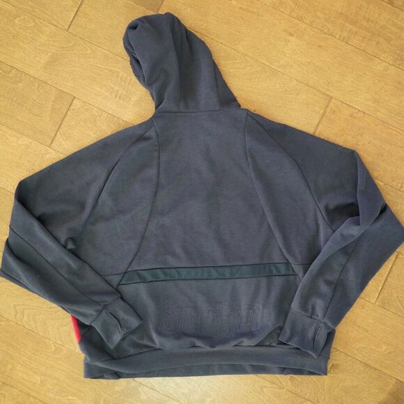 Nike Navy Hoodie with Red and Blue Accents - Picture 2 of 7